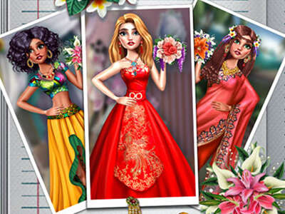 Exotic Wedding Looks Games