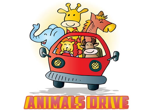 Tiere treiben das Puzzle an - Free Top kostenlose Online-Spiele mit dem Tag Drive Game