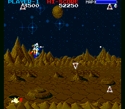 Play Exzisus (Japan, conversion) Now -  :xxx - :yyy Game Screenshot
