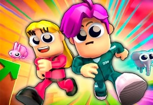 Juega a Obby Parkour Race: Multijugador ahora -  Captura de pantalla de :xxx - Juego :yyy