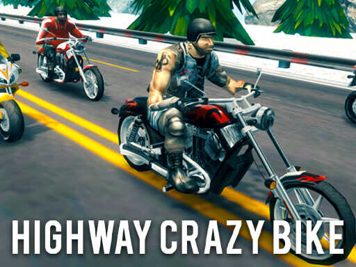 高速道路クレイジー自転車 をオンライン無料プレイ - Simulation ゲームスクリーンショット
