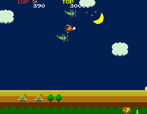 Play Sky Kid Deluxe (set 1) Now -  :xxx - :yyy Game Screenshot