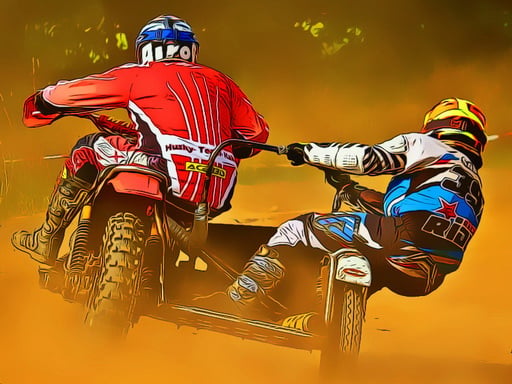 Speedway Sidecar Jigsaw Games