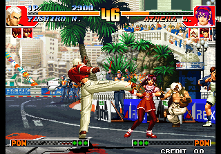 العب ملك الملاحم (الملك القتالي 97 غير قانوني) الآن - Arcade لقطة شاشة لعبة :xxx - :yyy