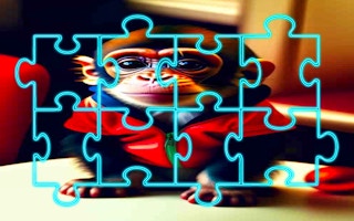 Monkey Jigsaw - Free Top Free Online Games tagged Monkey Game