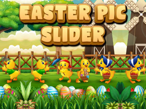 Easter Pic Slider Games