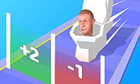 Juega a Únete al Clash Skibidi 3D ahora -  Captura de pantalla de :xxx - Juego :yyy