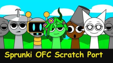 Sprunki OFC Scratch Port gameplay screenshot