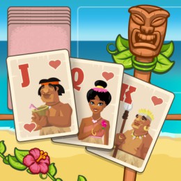 Играть в Тики Сولитэр сейчас -  Скриншот игры :xxx - :yyy