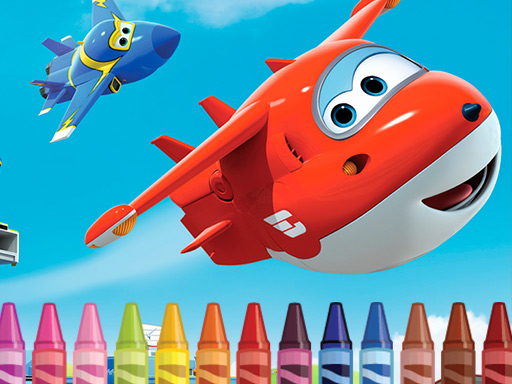 Superwings Coloring Games