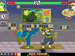 Jogue Bananaman: Lutador Comida Agora - 2 Player Captura de tela de :xxx - Jogo :yyy