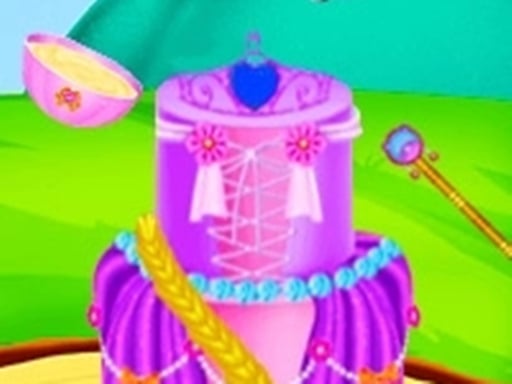 Princess Dress Cake - Fondant Cakes - Free Top Free Online Games tagged Cake Game