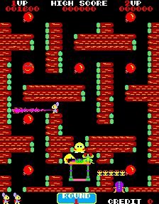 Play Pop Flamer (bootleg on Naughty Boy PCB) Now -  :xxx - :yyy Game Screenshot