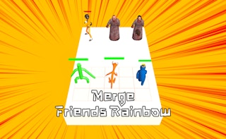 Merge Rainbows - Free hyper-casual Game Like Rhythm Of The Spheres