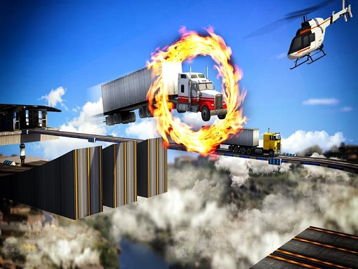 Unmögliche Lastwagen-Fahrten Kunststrecke Parkplatzmanöver - Free Top kostenlose Online-Spiele mit dem Tag Track Game