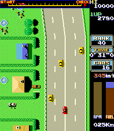 Play Road Fighter (set 1) Now -  :xxx - :yyy Game Screenshot