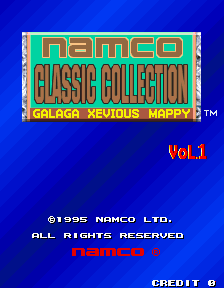 Play Namco Classic Collection Vol.1 Now -  :xxx - :yyy Game Screenshot