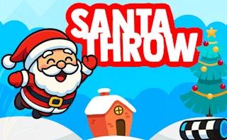 Santa Throw - Free christmas Game Like سانتا كليكر