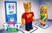 Play Obby Toilet Line online free