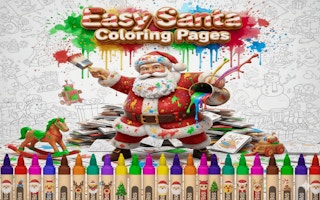 Einfache Santa-Farbenseiten - Free Spiele die neuesten Online-Spiele zuerst – Kostenlos & ohne Download Game