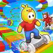 Play Obby: Crazy Cart Ride Now