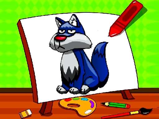 Easy Kids Coloring Walfs Games