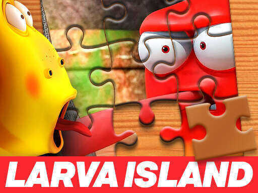 幼虫島ジグソーパズル - Free 上位無料オンラインゲームPuzzleタグ付き Game