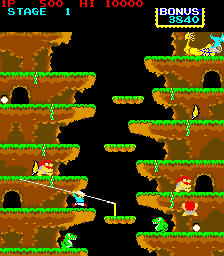 Play Ropeman (bootleg of Roc'n Rope) Now -  :xxx - :yyy Game Screenshot