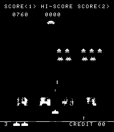 Play Space Invaders (SV Version rev 3) Now -  :xxx - :yyy Game Screenshot