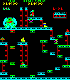 Play Crazy Kong (Scramble hardware) Now -  :xxx - :yyy Game Screenshot