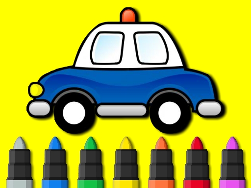 立即玩Easy to Paint Police Car