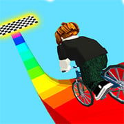 Play Obby but You’re on a Bike Now - Arcade :xxx - :yyy Game Screenshot