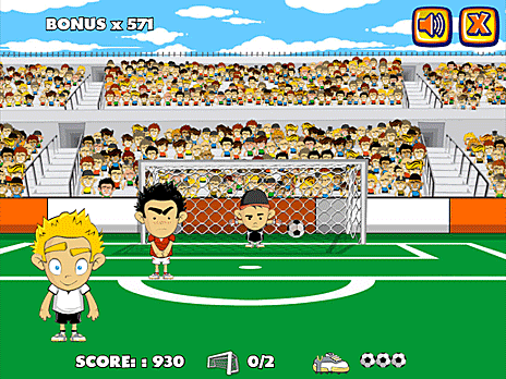 Play Crazy Freekick Now - Crazy :xxx - :yyy Game Screenshot