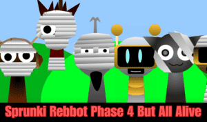 Sprunki Wenda Game Logo - Free Online Games Platform