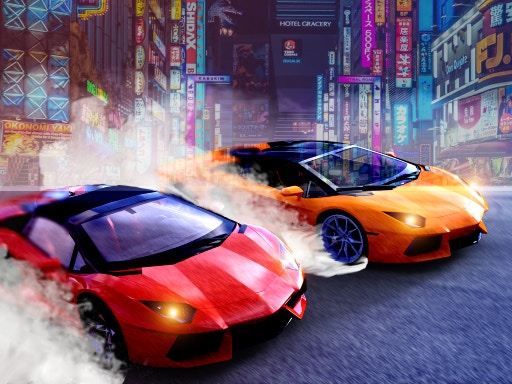 Spiele jetzt Zwei Lamborghini-Rivalen: Drift -  :xxx – :yyy Spiel-Screenshot