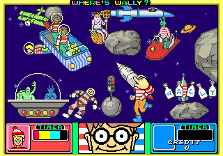 立即玩Wally wo Sagase! (rev A, 日本, FD1094 317-0197A) -  :xxx - :yyy 游戏截图