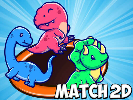 Match 2D Dinosaurs Games