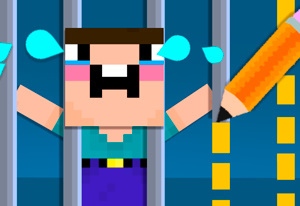 Play Save the Noob Prison Break Now -  :xxx - :yyy Game Screenshot