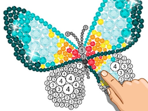 Pintura de diamantes para meninas - Free Jogos Online Grátis com a Tag Girls Game