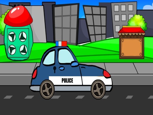 Play Police Car Escape Now Police Car Escape gameplay screenshot