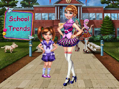 اتجاهات المدارس - Free ألعاب لـ Dress-up Game