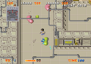 今すぐエイリアンシンドローム（セット4、システム16B、非保護）をプレイ -  :xxx - :yyyゲームスクリーンショット