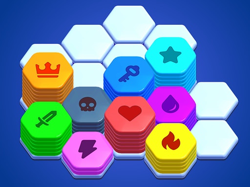 Hexa Sort Master - 100% Free 1 Player Hexa Sort Master - 1 Player Game Screenshot