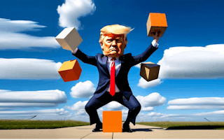 Play Trump Wobble Walk Challenge Now