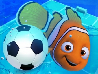 Fish Soccer gameplay screenshot