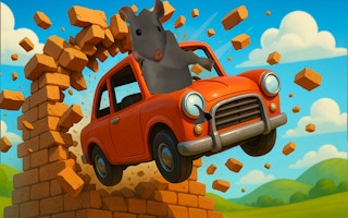 Ratomilton Flying Car Race - Free addictive Game Like Ragdoll Domino