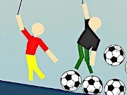 Play Ragdoll Soccer Now - 2 Player :xxx - :yyy Game Screenshot