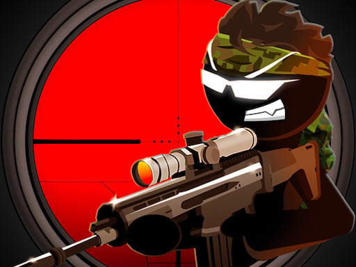 Juega a Stickman Sniper 3 online gratis – Captura de pantalla del juego de stickman