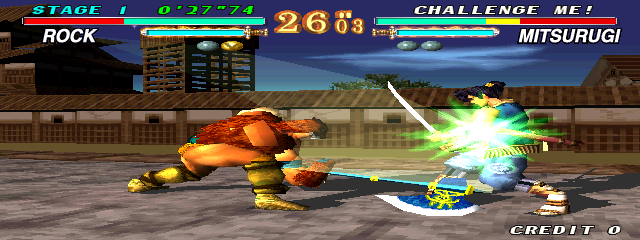 Play Soul Edge (World, SO2/VER.A) Now -  :xxx - :yyy Game Screenshot