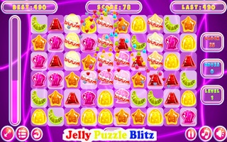 Jelly Puzzle Blitz - Free match-3 Game Like Scratch Town